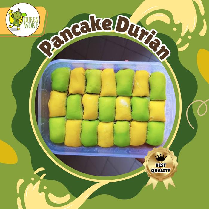 Gambar Pancake Durian mini isi 21 dari Durian Woke Indonesia undefined Tokopedia