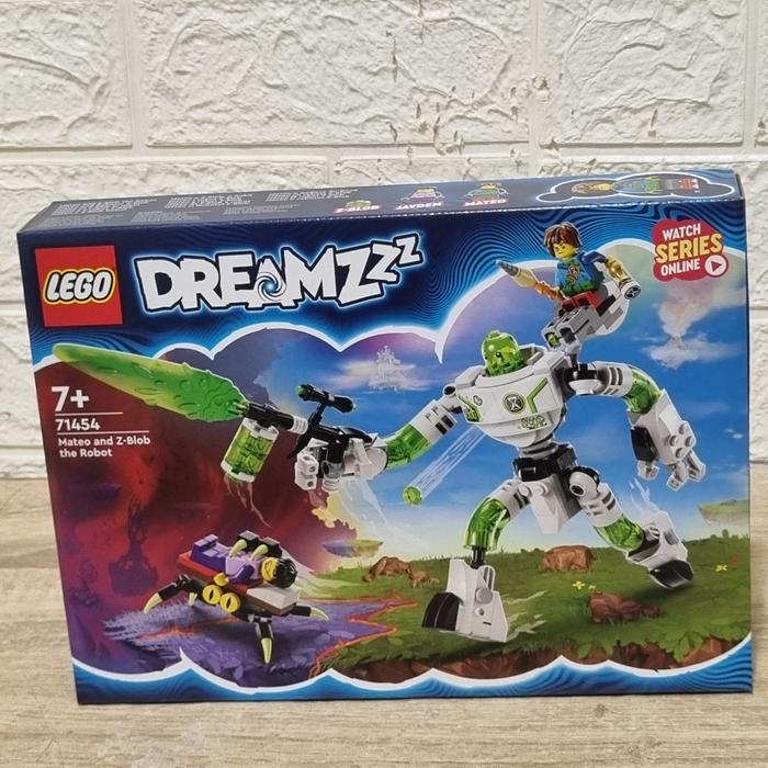 Gambar LEGO DREAMZzz 71454 Mateo and Z-Blob The Robot Building Toy Set (237 Pcs) Original dari sgrowpeninggibadan undefined Tokopedia