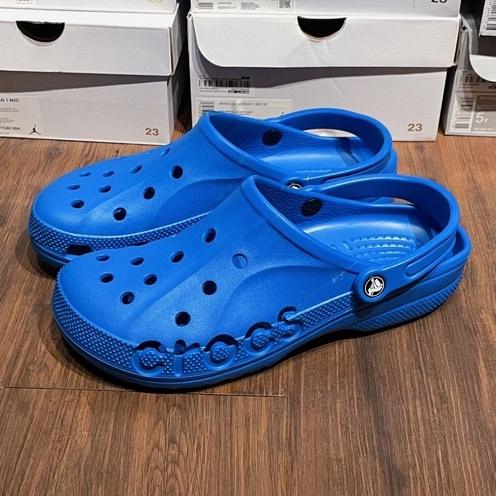 Gambar Sandal Crocs Bayaband 2 Clog Sendal Pria Wanita Original Import - Biru, M5 dari NazNas Family Store undefined Tokopedia