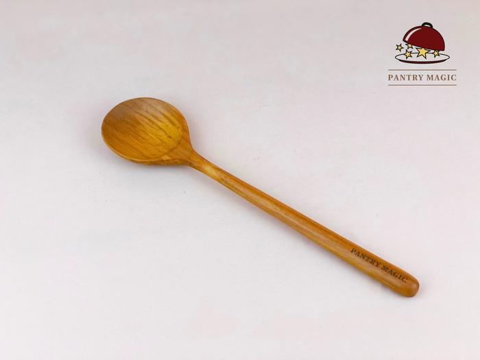 Gambar Pantry Magic Teak Wooden Cooking Tools 30cm / Sutil kayu/ Kayu Jati - Ladle dari Pantry Magic Indonesia undefined Tokopedia