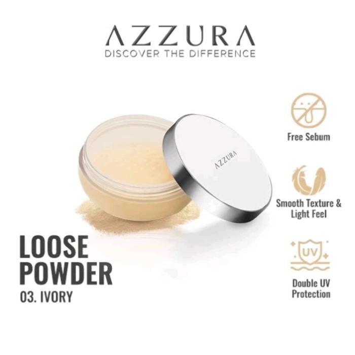 Gambar Azzura Loose Powder - Ivory dari zafira za undefined Tokopedia
