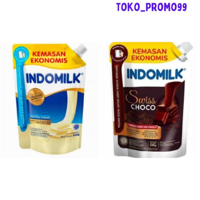 Gambar susu kental manis indomilk 545 gram kemasan pouch - Putih dari Toko Promo99 undefined Tokopedia