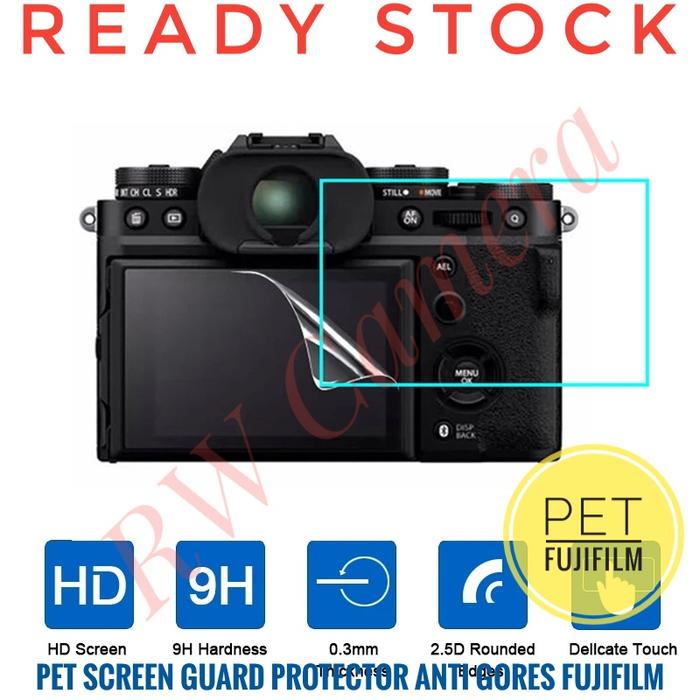 Jual PET Screen Guard Fujifilm XT4 XT5 XH2 X100VI R8 R50 Protector