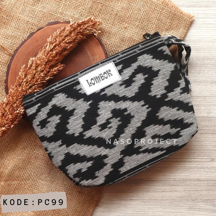 Gambar Hand bag pouch etnik kain tenun khas Lombok murah berkualitas dari nasoproject undefined Tokopedia