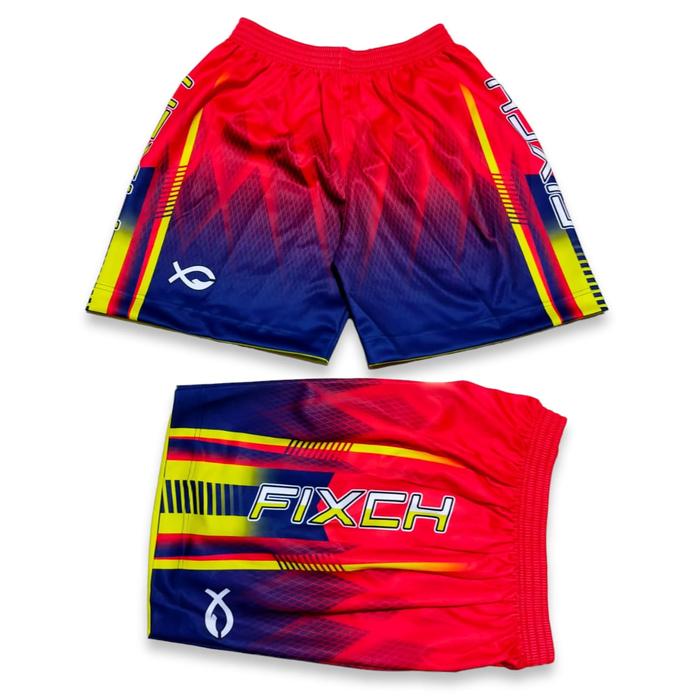 Gambar celana olahraga voli pria full printing celana volly fixch fullprint - AB18, XXL dari AB46 SPORT undefined Tokopedia