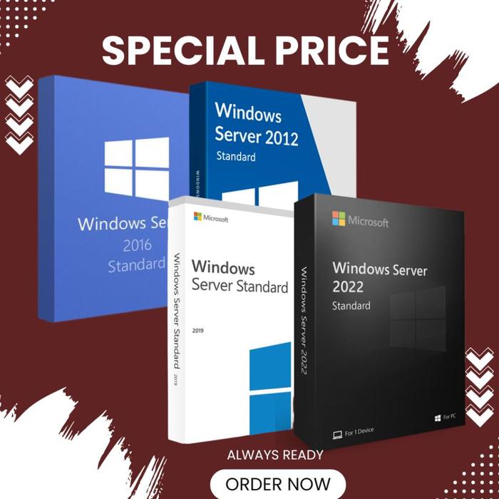 Gambar Windows Server 2022 2019 2016 2012 R2 Standard Original License - Standard, 2022 dari ndn storee undefined Tokopedia