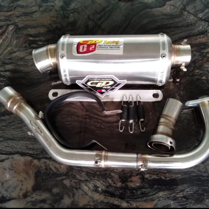 Gambar Knalpot CLD Racing Mio J Mio M3 125 Soul GT type C2 Oval Doff dari S2R Official Online Shop 2 undefined Tokopedia
