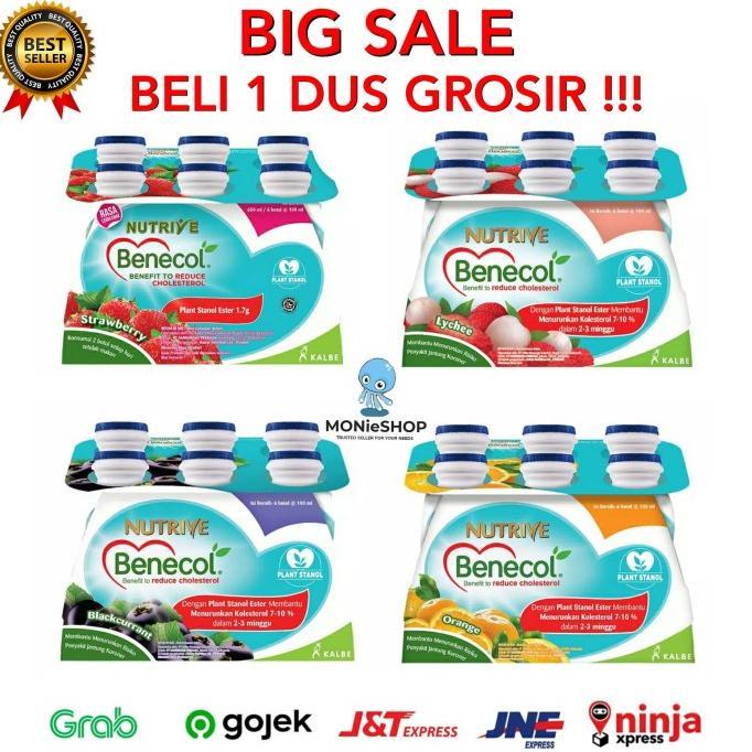 Gambar Nutrive Benecol 1 Karton 6 pack 6x100 ml semua rasa ORIGINAL BEST - Lecy, 1 karton(6pack) dari tafina satu undefined Tokopedia
