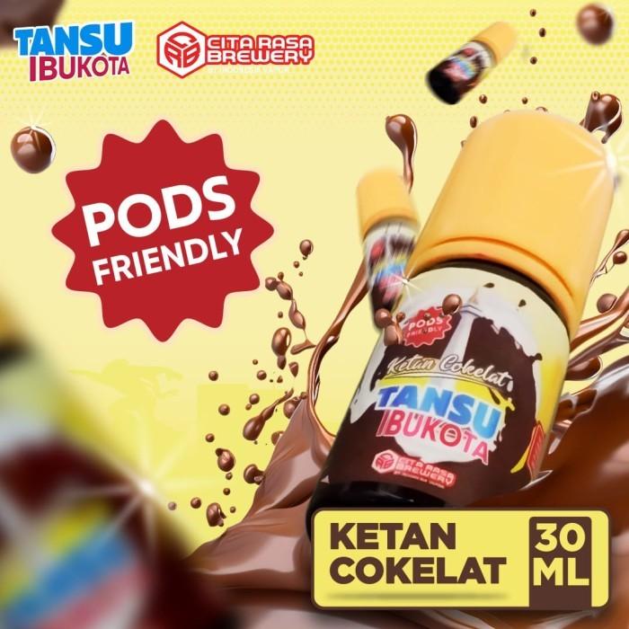 Gambar Tansu Ibukota V2 Pods Friendly 30ML 10MG Salt Nic Ketan Susu Coklat Ibu Kota Authentic - V2 Tancok Pods dari TopIndonesiaPersada undefined Tokopedia