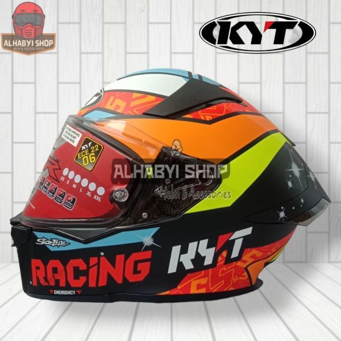 Jual Diskon Helm Kyt R2R Pro Masia Matt 2022 Full Face Double