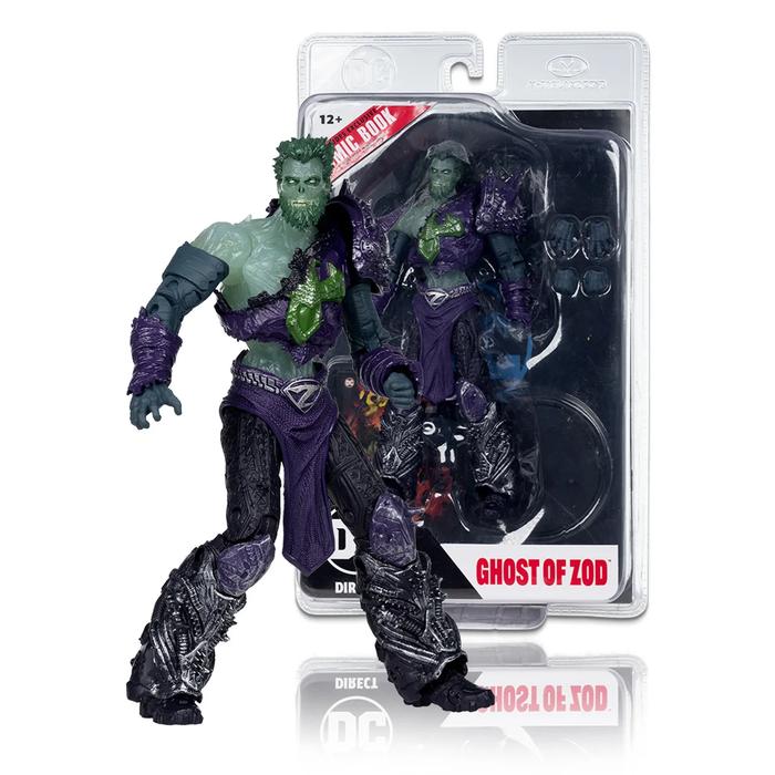 Gambar McFarlane Toys DC Direct Page Punchers Ghost of Zod 7in Action Figure with Superman Comic dari Live4Toys undefined Tokopedia