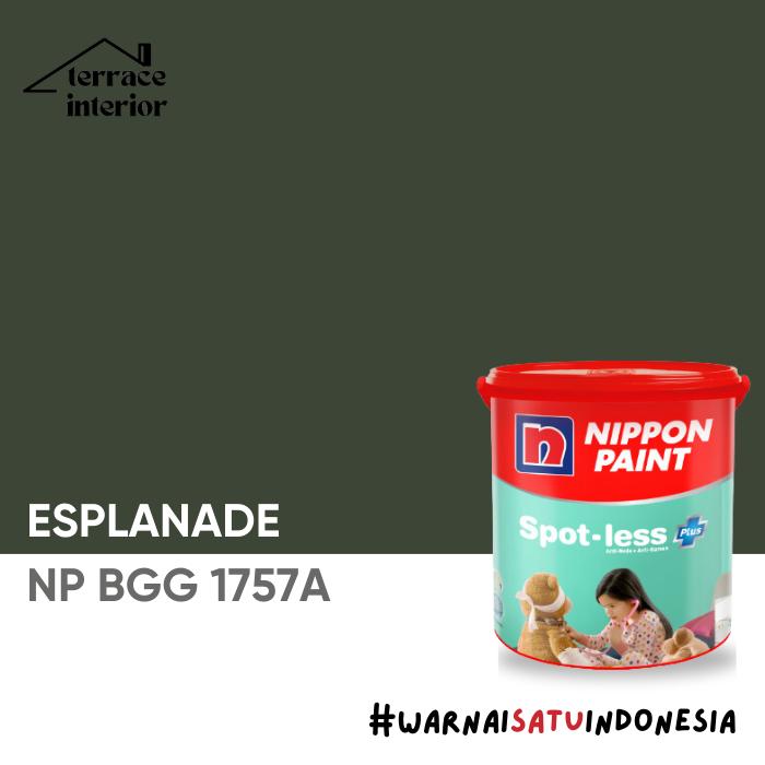 Gambar Cat Tembok Spotless Plus Nippon Paint Interior Warna Hijau 20 Liter - ESPLANADE dari Terrace Interior undefined Tokopedia