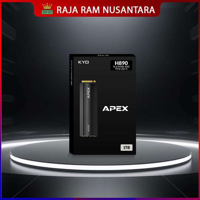 Gambar SSD KYO APEX H890 1TB / 2TB M.2 NVMe PCIe Gen5 x4 SSD NVMe Gen 5 1 TB / 2 TB SSD Nvme PCIe 5.0 - 1TB dari RAJA RAM NUSANTARA undefined Tokopedia