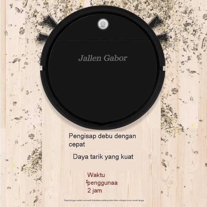 Gambar ROBOT VACUUM CLEANER  PORTABLE PENYEDOT DEBU LANTAI JALLEN GABOR SMART SWEEPING MOPPING - 1 pcs dari Fazha Malang undefined Tokopedia