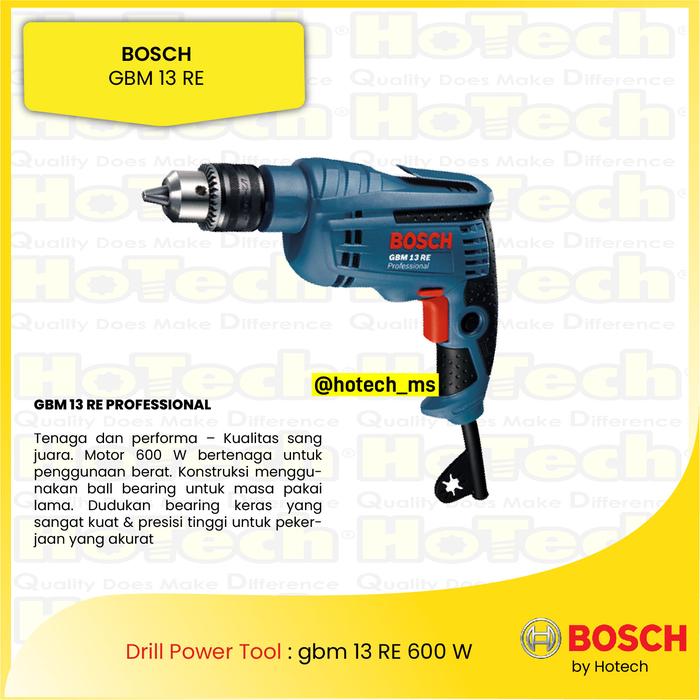 Gambar BOSCH | GBM 13 RE BOSCH | Mesin Bor | Drill Power Tools dari HotechHardwareShop undefined Tokopedia