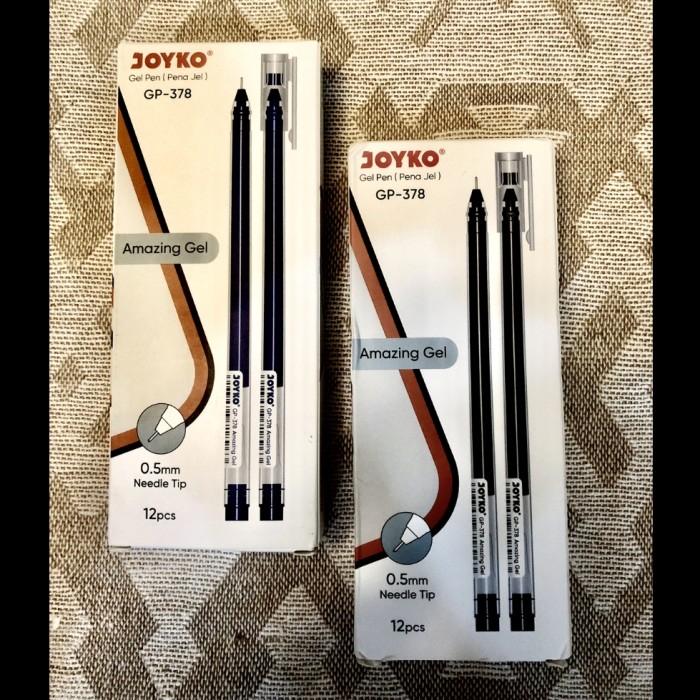 Jual Pulpen Gel Gel Pen JOYKO GP 378 0,5 mm Needle Tip RED