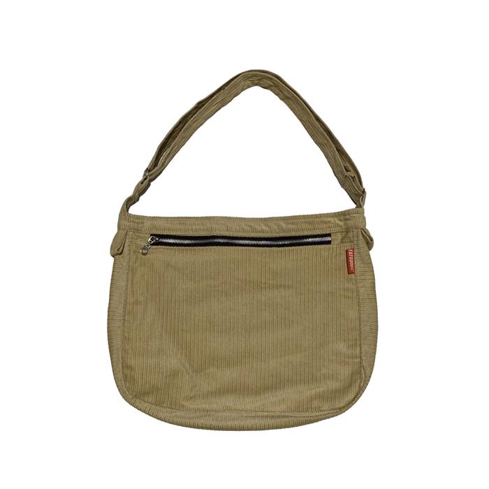 Gambar Tas Selempang Pria Corduroy Fatgoods Cotton Corduray - Cream, P 35 x L 45 dari FATGOODS undefined Tokopedia