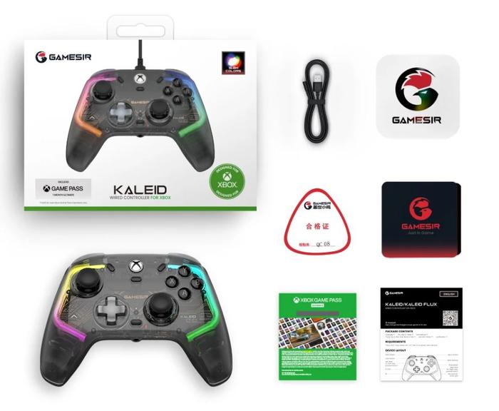 Gambar GameSir Kaleid Flux Xbox Wired Gamepad Controller Hall Effect Joystick for Windows Xbox Series - Kaleid , Garansi 3 Bulan dari GAMESIR Official Store undefined Tokopedia