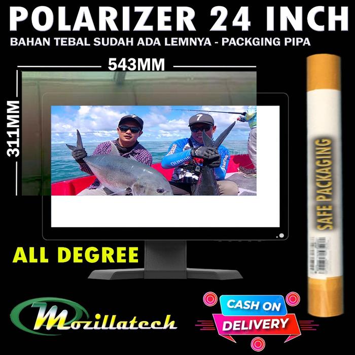 Gambar POLARIZER LCD 24 - 45 DERAJAT POLARIS - POLARIZER TV LCD 24 INCH 45" - 0 DERAJAT dari MOZILLATECH undefined Tokopedia