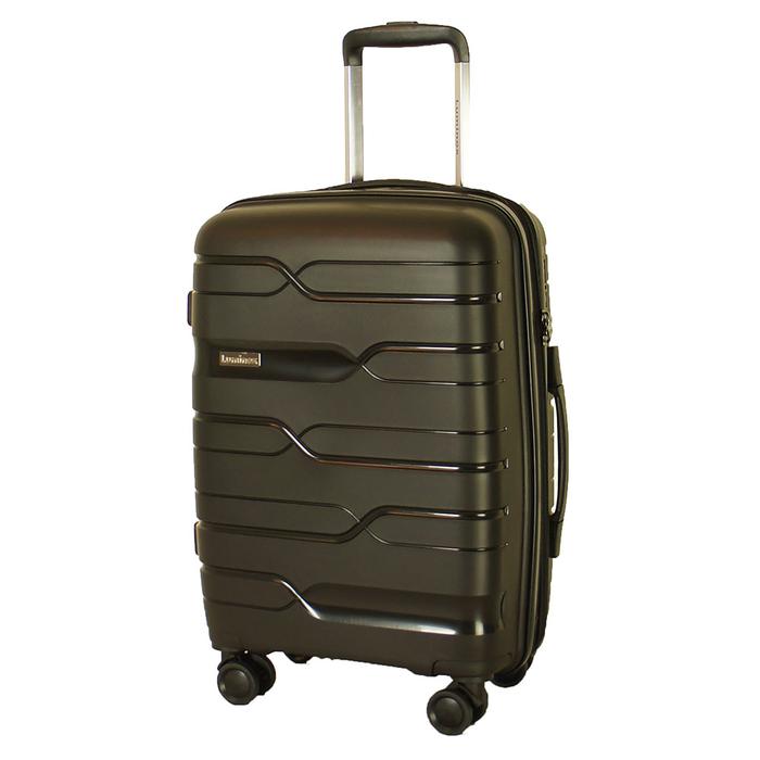 Gambar Luminox Sparta Koper Hardcase - Fiber PP 4 Roda Putar TSA Lock - Size 28 Inch - Hitam dari Navy Club undefined Tokopedia