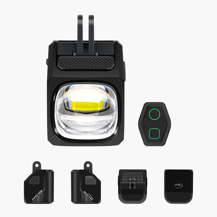 Gambar Lampu Depan Sepeda MagicShine EVO 1700 Wireless Remote 1700 Lumens bisa Low High Beam - Hitam dari TOKO883 undefined Tokopedia