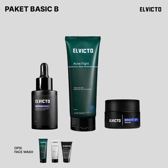 Gambar ELVICTO PAKET BASIC B - ACNE FIGHT FW dari ELVICTO undefined Tokopedia
