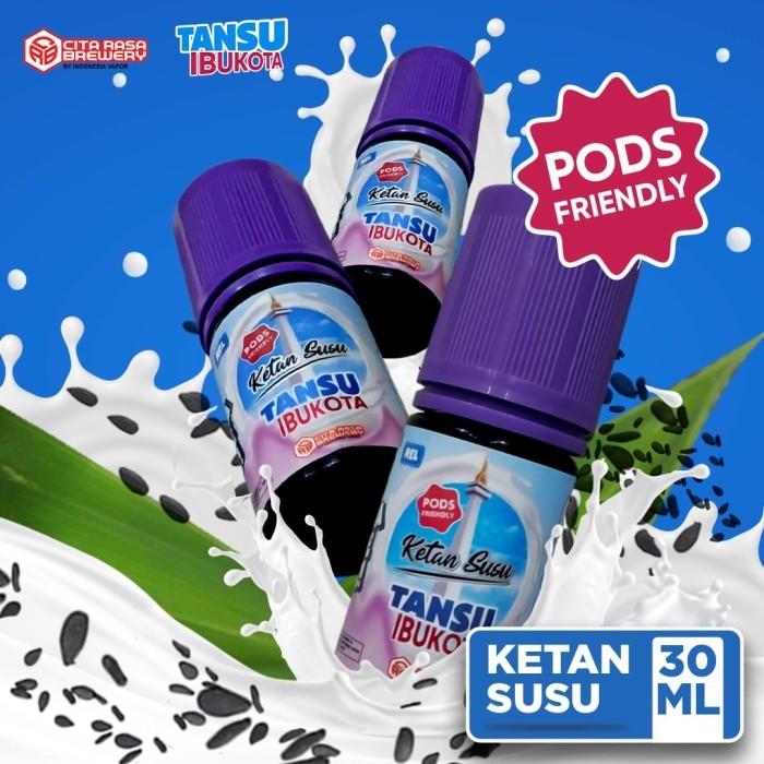 Gambar Tansu Ibukota V2 Pods Friendly 30ML 10MG Salt Nic Ketan Susu Coklat Ibu Kota Authentic - V2 Tancok Pods dari TopIndonesiaPersada undefined 3 Tokopedia
