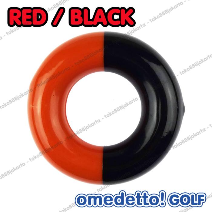 Gambar GOLF WEIGHT RING DONUT SWING POWER TRAINER WARMING UP PEMBERAT STICK PEMANASAN - BLACK / RED dari TOKO 888 JAKARTA undefined Tokopedia