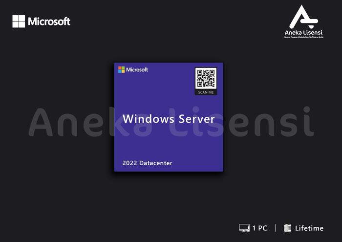 Gambar Windows Server 2022 - Datacenter dari Aneka Lisensi. undefined Tokopedia