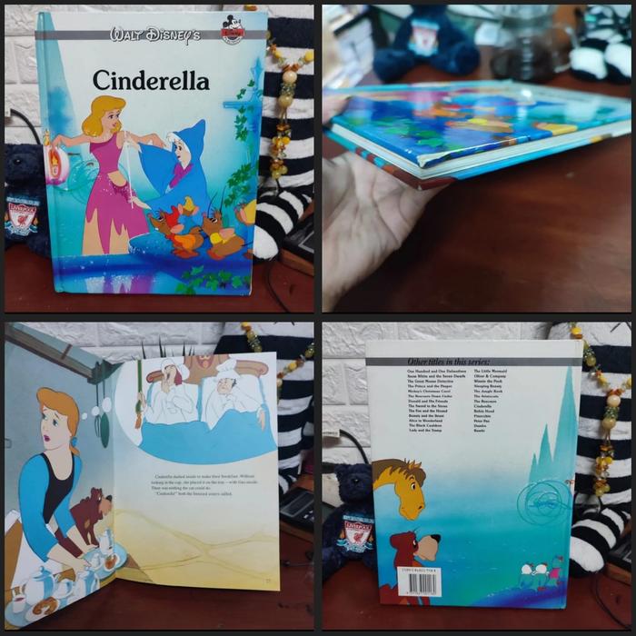 Gambar Buku Cerita Anak Disney Klasik Bahasa Inggris Dongeng Putri - cinderella dari Inzu Books undefined Tokopedia