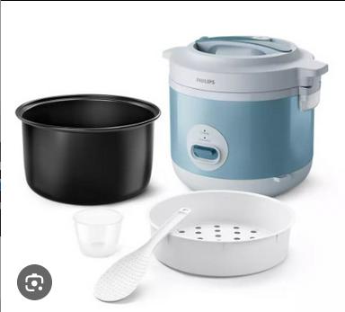 Gambar MAGIC COM PHILIPS HD 3003 TEFLON 1.8 LITER - Biru dari MJ GROSIR ELEKTRONIK undefined Tokopedia