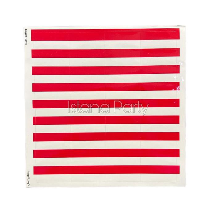 Gambar Sticker Pipi MP Dirgahayu RI / Sticker Bendera Merah Putih Perlembar - Polos dari Istanaparty undefined Tokopedia