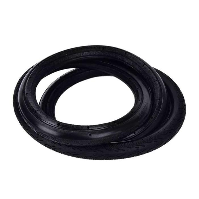 Gambar LS NI BAN PADAT 700X23 ANTI BOCOR UNTUK SEPEDA FIXIE BAN MATI SEPEDA - Hitam, 700x23C dari LarisShop3 undefined Tokopedia