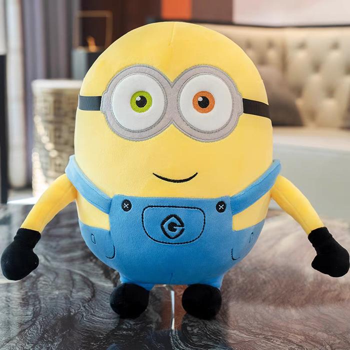 Gambar Boneka Minions Despicable Me Movie Bob One-Eyed Stewart Plush Toy - Bob, 35 cm dari Irene Toys & Hobbies undefined Tokopedia