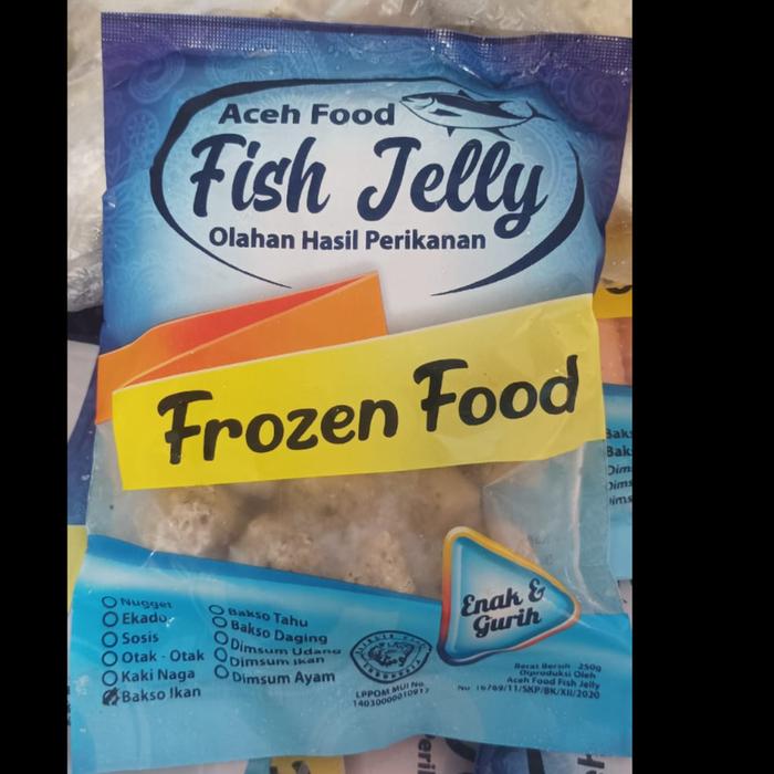 Gambar Frozen Food Bakso 250gr / 1kg - Aceh Food Fish Jelly - Frozen Food Murah Bahan Alami Tanpa Pengawet - Pengiriman Banda Aceh - 250 gr dari Frozen Food Fish Jelly undefined Tokopedia