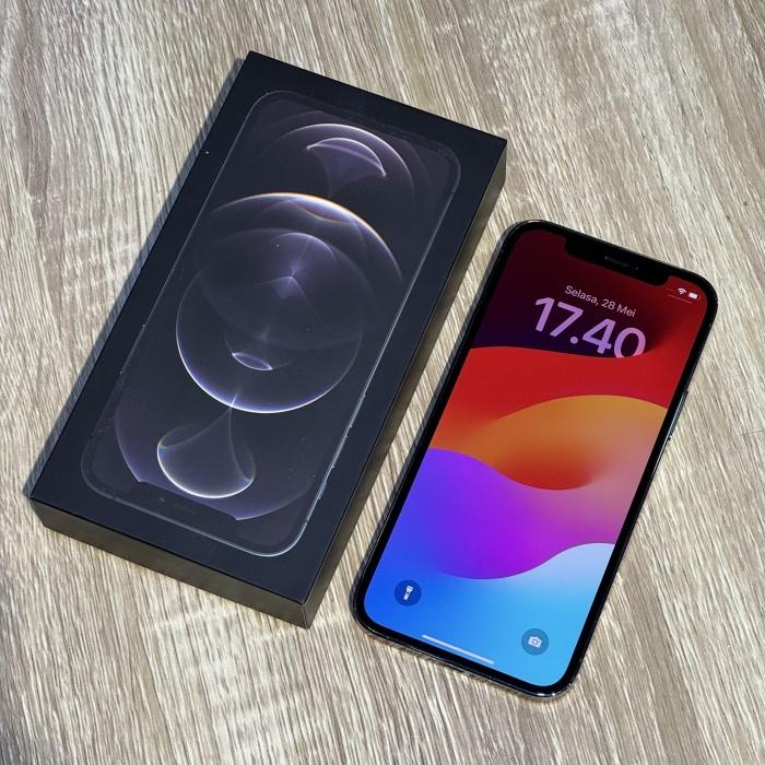 Max 256gb Iphone 12 Pro Black Box Iphone 12 Pro 256gb Ibox Second