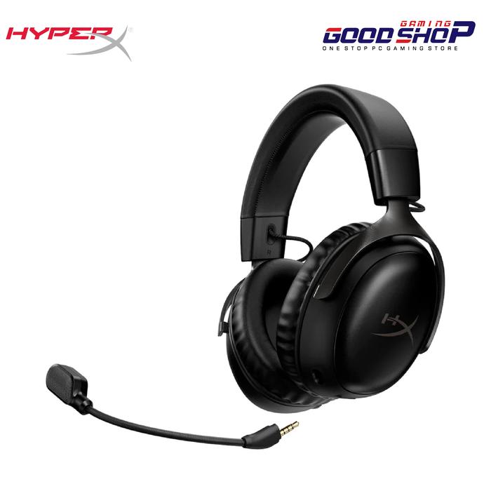Gambar Hyperx Cloud 3 Wireless / Cloud III Wireless Headphone - Gaming Headset - Hitam dari GOODGAMINGSHOP undefined Tokopedia
