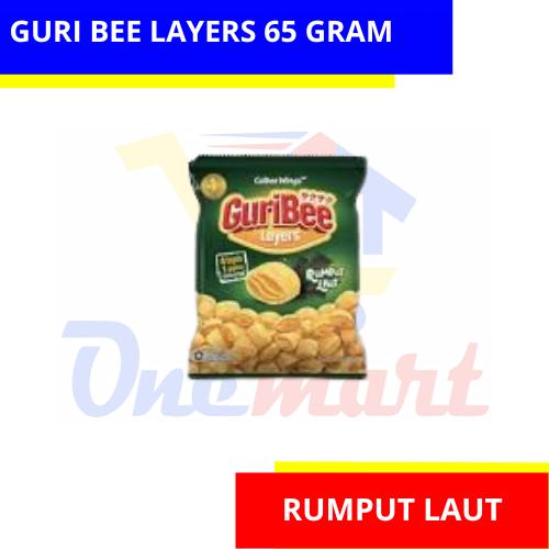 Gambar Cemilan/snack guri bee layers  65 gram - Rumput laut dari One Mart Indonesia undefined Tokopedia