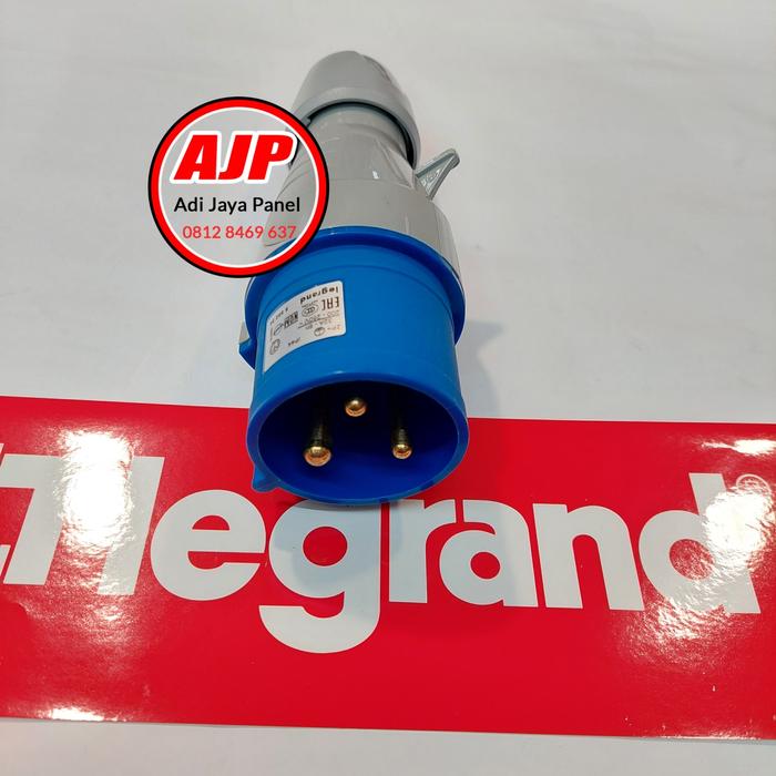Legrand Presa Industriale 555234: Spina Maschio 32A 2P+T IP44 Blu - 2