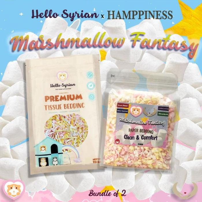 Gambar Modern Paper Bedding & Tissue Bedding Hello Syrian X Hamppiness dari Azman Gemilang Shop undefined Tokopedia