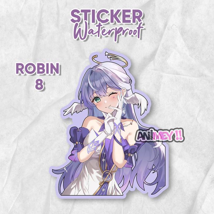 Gambar Stiker Robin Honkai Star Rail / Sticker Anime Waterproof - 8 dari ANIMEY hobbies undefined Tokopedia