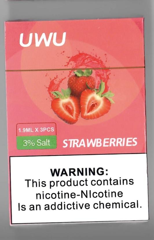 Gambar RELX UWU Cartridge Compatible For RELX INFINITY RELX Essential 1pcs - Strawberry dari UWU Indonesia undefined Tokopedia