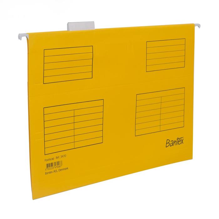 Gambar HANGING MAP FOLIO BANTEX 3470 / MAP GANTUNG FOLIO BIRU (1 PACK 25 PCS) - Kuning dari WIKI STATIONERY undefined Tokopedia