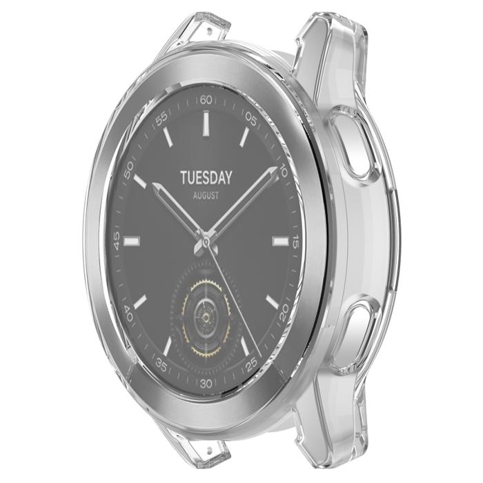 Gambar Full TPU Case Xiaomi Watch S3 - Full Casing Clear Screen Cover Protector Fit Shock Proof - Clear dari Logay Acc undefined Tokopedia