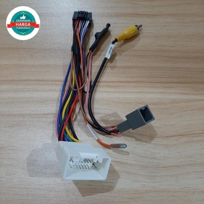 Gambar kabel soket pnp head unit android expander Mitsubishi pajero expander dari Radhifa Audio Mobil undefined Tokopedia