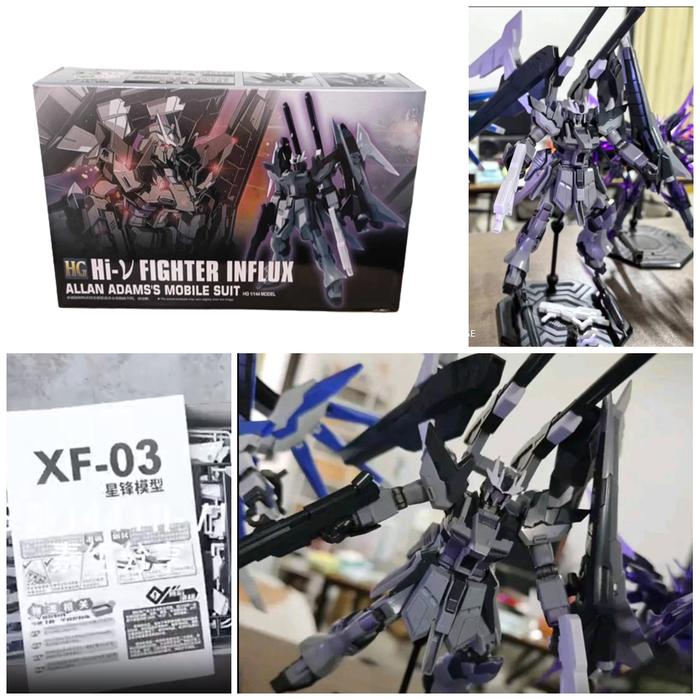 Gambar Ready HG 1/144 Model KIt Hi Nu Fighter Influx Plamo Xing Feng XFS dari happygaleri undefined Tokopedia
