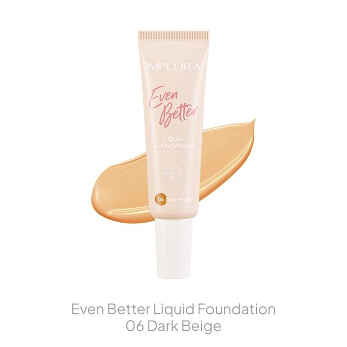Gambar IMPLORA Even Better Liquid Foundation 25g - Foundi 06 DarkB, IMPL dari madame fany undefined Tokopedia