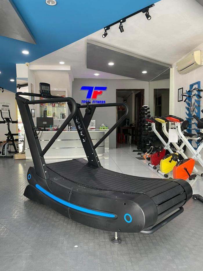 Jual Total Fitness Big Treadmill Manual Curve Alat Olahraga Cardio