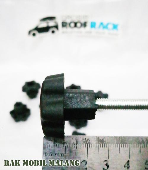 Gambar Knob Kenop Bintang Male Female Mur Baut 10 - Star Knop Kembang - M6 - Knop + Mur Baut dari Rak Mobil Malang undefined Tokopedia
