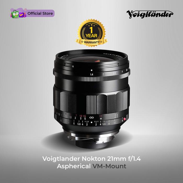Promo Voigtlander Lens 21mm VM Nokton for Leica M Cicil 0% 3x